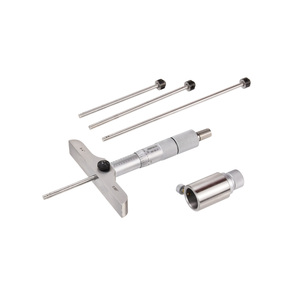 Micromètre professionnel à pointe sphérique Asimeto pour mesurer les fonds inclinés et courbes, 0-100 mm, pour trous complexes - Product Image 5