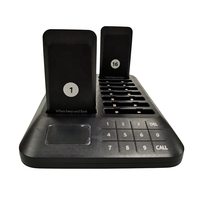 Bonne qualité Table radiomessagerie Beeper 1 Base 16 Buzzers pas de vibrant sans fil serveur système d'appel téléavertisseur pour Restaurant Dessert Bar