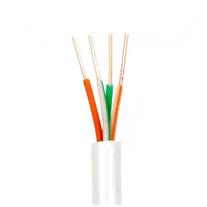 HBYV 2 & 4 Core Câble téléphonique en cuivre massif Télécommunication Fil de <span class=keywords><strong>téléphone</strong></span> <span class=keywords><strong>fixe</strong></span> Câbles de communication - Product Image 1