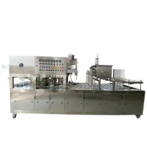 Automatic Packaging Machine For Filling Multi-channel Filling And Sealing Of Seed Containers For Food Crops Such As Popcorn Nuts
