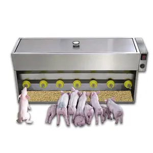 14 Cabeças Automática Porco Máquina De Enfermagem Equipamentos De Fazenda De Porcos Leitões De Aço Inoxidável Alimentador De Leite