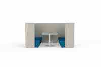 Grand canapé modulaire en forme de L compressé avec éponge haute densité pour salon, bureau à domicile et hôtel - Design écologique
