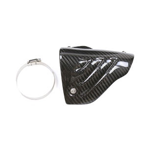 Pot d'échappement <span class=keywords><strong>Scorpion</strong></span> en fibre de carbone sèche 100% tissée sergé AISKA pour moto BMW S1000RR 2019 2020 2021 2022 - Product Image 2