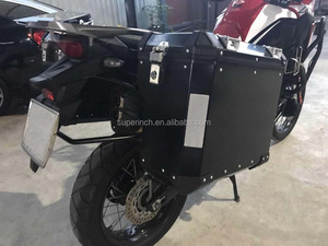 Sacs de moto Moteur Coté Boite Remus 43l Noir Pour Crf1000 Honda Africa Twin - Product Image 4
