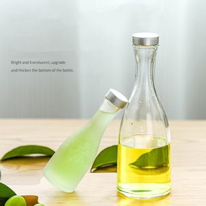 Bouteilles <span class=keywords><strong>de</strong></span> boisson en verre transparent givré <span class=keywords><strong>de</strong></span> 100 ml, 250 ml, 375 ml, 500 ml avec bouchon en liège pour l'emballage du vin <span class=keywords><strong>de</strong></span> prune - Product Image 2