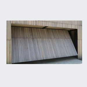 Puerta de Garaje Elevadora de Panel de Vidrio Moderna Personalizada, Aleación de Aluminio de Una Pieza con Superficie Acabada, Costo Competitivo - Product Image 2