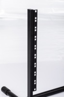 Rack de support ouvert 8U 19 pouces pour mélangeur réseau, idéal pour les équipements informatiques, multimédias, informatiques et serveurs de données en salle de serveur
