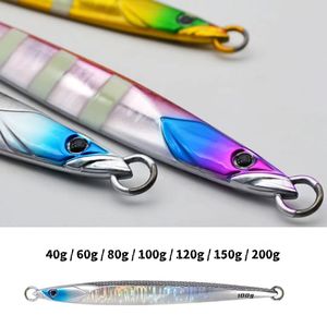 Cho Jigging Pro Thiết Kế Đúc Tốc Độ Saltwater Câu Cá Kim Loại Jig Lure 40G-150G Dài Sáng Cho Jigging Pro Sáng Câu Cá - Product Image 2