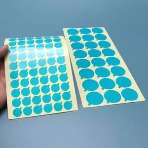 Cinta Acrílica Transparente Azul de una Cara, con Corte Personalizado, Película Protectora de PET, Impermeable, Fácil de Rasgar, Reutilizable - Product Image 4