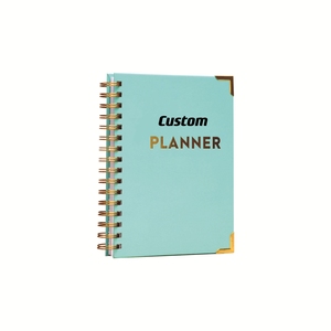 Impresión de logotipo personalizable 2024-2025 A5 espiral Goal Life diario planificadores caja de embalaje - Product Image 3