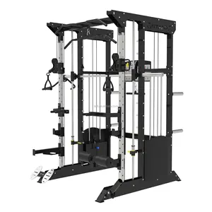 TIANZHAN best price jammer arm multi-functional gym equipment trainer smith machine with weight stack