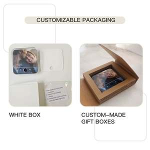 Álbum de fotos personalizado reproductor de música imán para nevera regalo Navidad músicos cantantes letra estilo pegatina magnética - Product Image 5