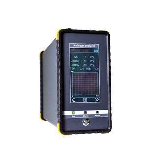 Xách tay 16-in-1 đa-phân tích khí No2 dễ cháy Argon CH4 sf6 Methane CO2 co-công nghiệp bơm hút ống khói Gas Detector - Product Image 4