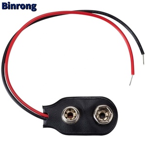 Clip de fixation pour <span class=keywords><strong>pile</strong></span> <span class=keywords><strong>9V</strong></span>, <span class=keywords><strong>connecteur</strong></span> à encliquetage - Product Image 5