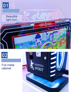 Machine de jeu d'arcade <span class=keywords><strong>Sky</strong></span> Colorful pour le jeu de frappe aux hamsters/cafards, machine à monnayeur pour centre de divertissement familial anglais - Product Image 5
