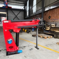 Grue mobile hydraulique pour mini-pick-up avec boîte de vitesses et pompe, capacité de 1 à 16 tonnes, haute efficacité