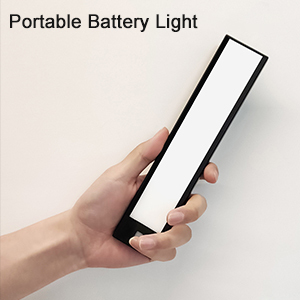 Luz LED para armario, lámpara luminosa transparente con USB, interruptor OEM, Sensor de movimiento de pared magnético debajo de luz LED de armario - Product Image 3