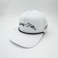 Exhibidor de Gorras de Béisbol con Logotipo Personalizado Gorra de Béisbol Blanca