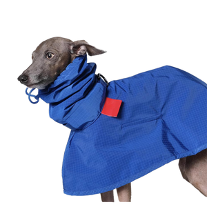 Qiqu diseñador personalizado lujo italiano <span class=keywords><strong>galgo</strong></span> impermeable 00% impermeable a prueba de viento estilo moderno Lima punzón hecho poliéster duradero - Product Image 1