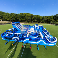 Château gonflable commercial géant en PVC Big Bounce, aire de jeux, la plus grande structure gonflable au monde, taille personnalisée