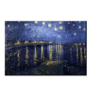 Reproducción de Pintura al Óleo Personalizada de Arte Paisajístico de Dafen, Famosa por su Trabajo de Vincent - Product Image 1