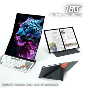 Win11 N100 13.5 Inch Ddr5 16GB SSD 128GB Màn Hình Cảm Ứng Kép 2.5K Máy Tính Xách Tay Máy Tính Xách Tay Thương Hiệu Mới Máy Tính Bảng 2 Trong 1 - Product Image 3