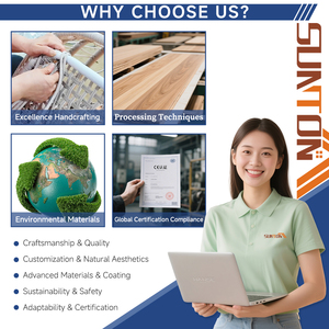 Set di Mobili da Giardino Living Accents Stile Parigino Nordico <span class=keywords><strong>Esotico</strong></span>, Divani da Esterno in Alluminio Nero Impermeabili e Durevoli - Product Image 2