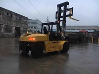 Montacargas Usado Komatsu de 10 Toneladas, Modelo FD100 2012, Altura de Elevación de 4.5m, Garantía de 6 Meses, Sistema Hidráulico, Diésel, Certificado, Hecho en Japón