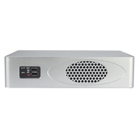 Mini ITX Chassis 2u rak Server kedalaman Chassis 220mm mendukung FLEX PSU Mini ITX Server Case