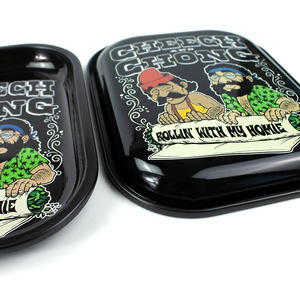 Plateau roulant en métal imprimé personnalisé 18x14 cm-Article promotionnel pour événement et salon professionnel - Product Image 5