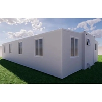 Contenedores Casa Modular 40 100m2 a Frame Maisons modulaires Maisons en conteneur de 3 chambres à coucher 20ft Prefab Shipping Tiny House