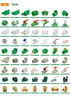IFAN Raccords de Plomberie PPR Accessoires de Plomberie Coudes Tés Manchons Adaptateurs en Plastique Matériaux PN25