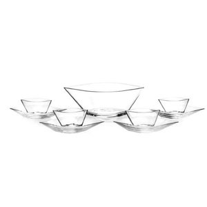 Set di piatti da portata in vetro da 9 pezzi per snack da festa - Product Image 1