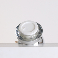 Emballage cosmétique moderne en acrylique 10g, structure à double paroi pour hydratant, emballage cosmétique de luxe, contenant cosmétique