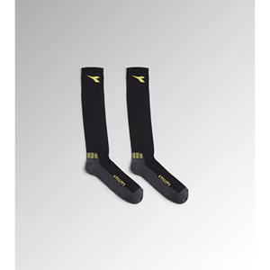 Chaussettes d'hiver en coton Diadora, noires, grises, Seagull Sc, taille moyenne, chaussettes utilitaires - Product Image 1
