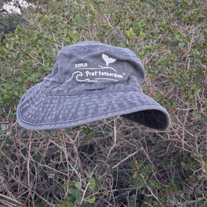 Chapeau de pêcheur de haute qualité en coton, avec logo brodé, style personnalisé et tendance, effet délavé, grand modèle. - Product Image 2