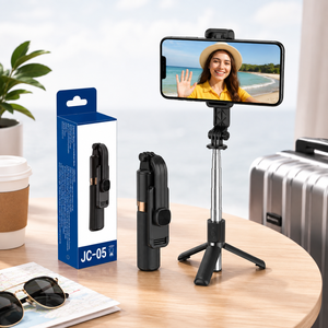 Trípode JC-05 Mini con Patrón Recto, Palo Selfie Inalámbrico - Product Image 4