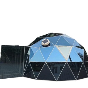 Casa Burbuja, Domo de Vidrio Templado para Exteriores, Diseño Contemporáneo, Alta Transmitancia de Luz, para Patio o Terraza - Product Image 2