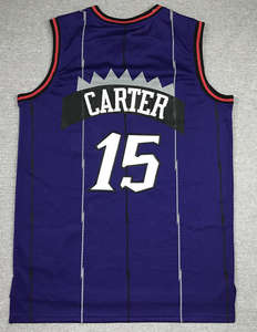 Camisas de Basquete Vintage Clássicas Toronto Retro 15 Vince Carter 1 Tracy McGrady com Bordado de Alta Qualidade - Product Image 4