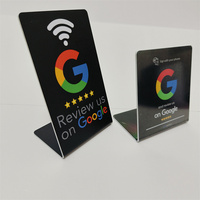 Support de carte NFC en PVC avec logo TikTok, puces NTAG213 215 216 424 DNA, 13,56 MHz, étanche, pour Google Review et liaison aux réseaux sociaux
