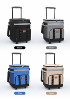 Sac isotherme de pique-nique grande capacité MKW-7219, étanche, avec isolation, sac à déjeuner, sac de transport en aluminium pour voiture