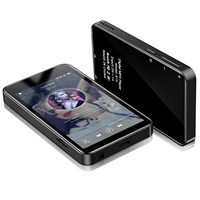 Lecteur MP3 Yophoon X15 avec écran tactile complet de 3,6 pouces, haut-parleur intégré BT, lecteur vidéo MP4, mémoire intégrée de 4 Go