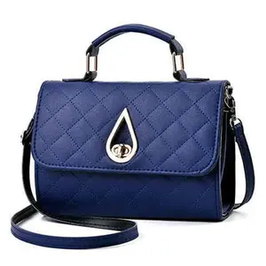 Pu Leather Sling Bag Phone Clear Designer Cross Body Bags With Thick Strap handbag For Woman