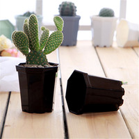 Pots à fleurs miniatures en plastique de 7 cm, pots européens pour plantes d'intérieur/extérieur, pots sur pied pour jardinage domestique, pots de pépinière pour succulentes