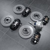 Pinzas de Freno BBK de 6 Pistones con Rotores de Freno de Cerámica de Carbono para Audi Rs4 Q5 R8 B5 Subaru WRX STI Isuzu D Max bmw E46 E92 M3 E90