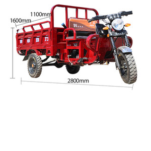 Tricycle motorisé à essence 175cc pour adultes, à trois roues, pour le transport de marchandises, adapté aux personnes à mobilité réduite - Product Image 4