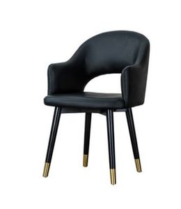 Modern <strong>Dining</strong> <strong>Chair</strong> Pink <strong>Velvet</strong> Upholstered Armchair Shell <strong>Chair</strong> Accent <strong>Chair</strong> for Hotel - Product Image 2