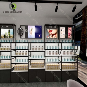 Meubles de magasin de cosmétiques, design intérieur, présentoirs de maquillage et de parfums, ensemble complet pour boutique de cosmétiques dans un centre commercial - Product Image 3