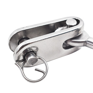 Stainless Steel Wire Rope <b>Clamp</b> Connector For Marine Hardware Replacement Repair 316 Steel <b>Quick</b> Release Hook Fitting - Product Image 2