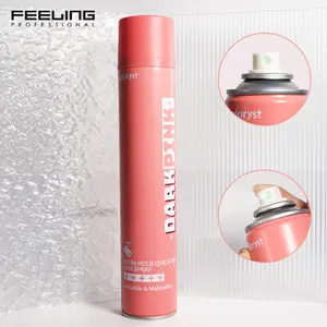 Koloryst, venta al por mayor, spray para fijar el cabello personalizado, 400ml, spray para el cabello de etiqueta privada, spray para peinar el cabello de fijación fuerte para fotos de bodas